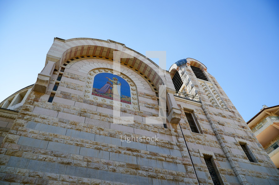 Church of Saint Peter in Gallicantu on the Mount of Zion in Jerusalem