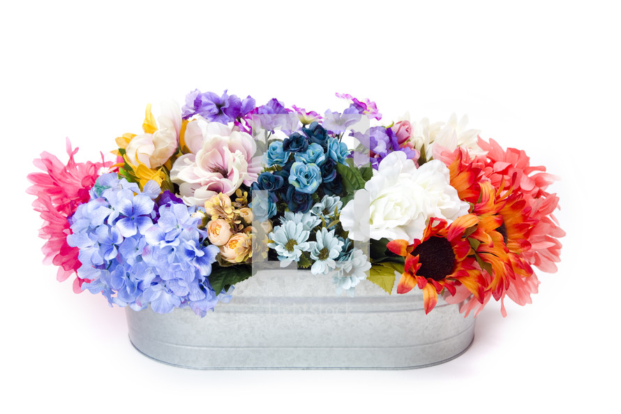 colorful flowers arrangement 
