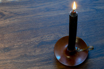 flame on a candle 