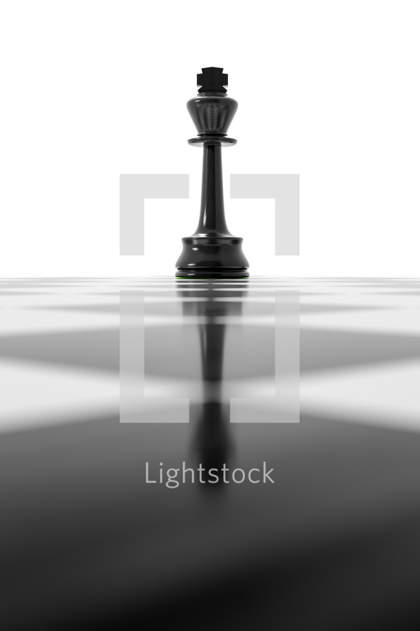 black king, chess 