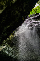waterfall spray 