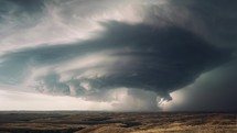breathtaking Supercell Tornado Footage 4k