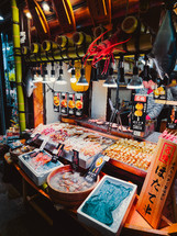 Selling Food In Japan Shops 