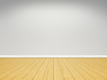empty room and wood floor 