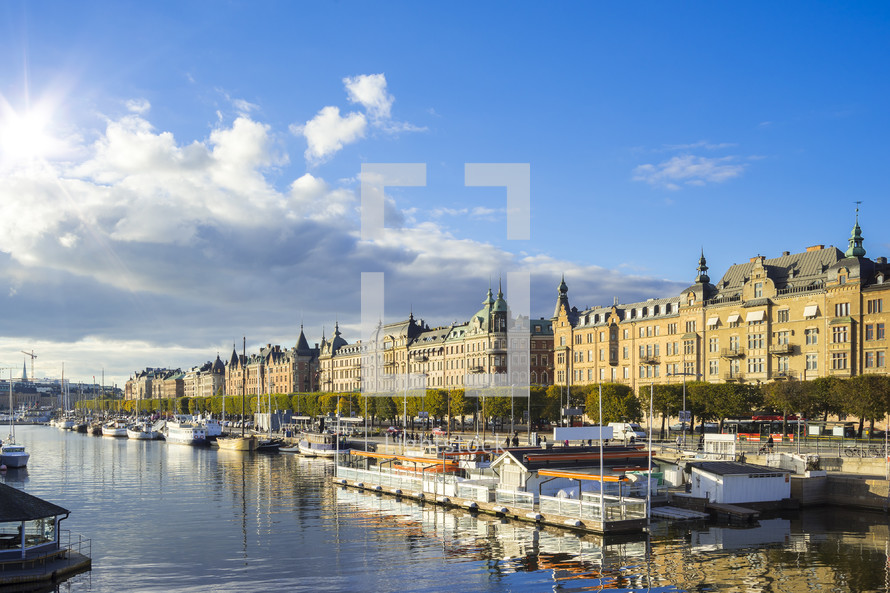 Stockholm cityscape 