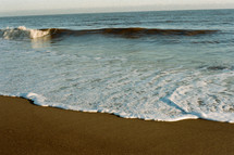 tide on a beach 