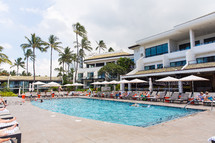 beachside resort pool 