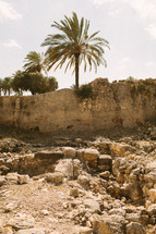 site of Megiddo also known as Armageddon in the Bible