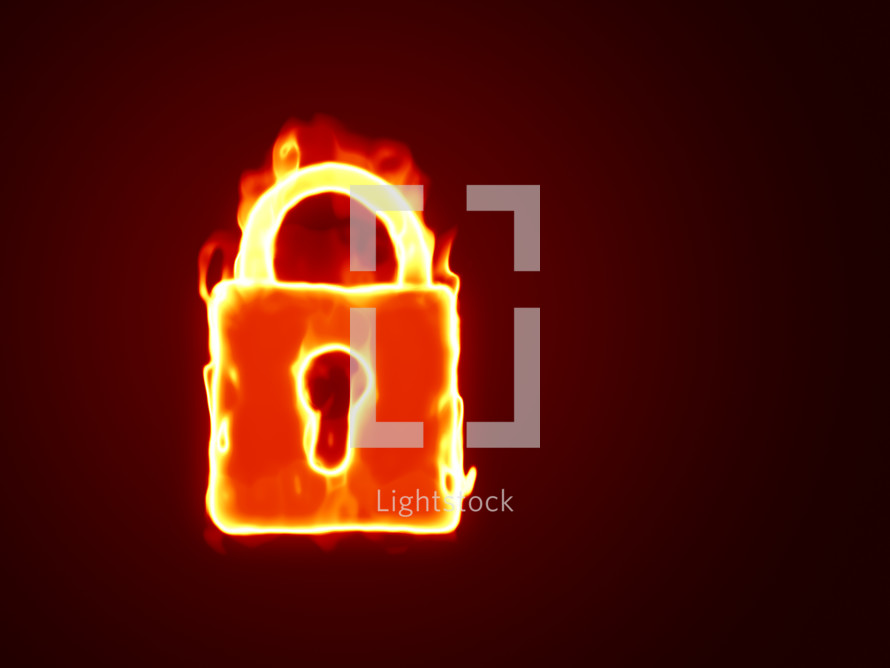 burning lock 