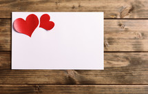 Valentine's Day gift envelope