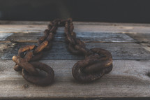 rusty chains 