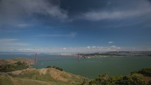 time-lapse of San Francisco Bay Bridge 