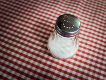 salt in a shaker 