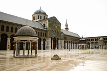 The Great Mosque of Damascus in Syria.