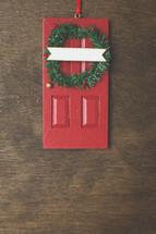 red door ornament