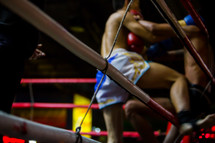 boxers in a boxing ring 