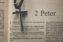 2 Peter and a cross necklace 