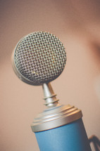 a condensor microphone