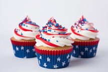 Fourth of July Cupcake 