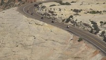 Big Motorbike Tour in Southwest USA Rock Mountain Desert Road