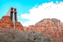 church in red rock canyons 