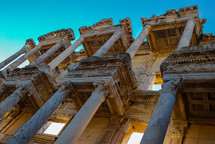 Roman architecture with columns.
