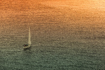 sailboat in the ocean 