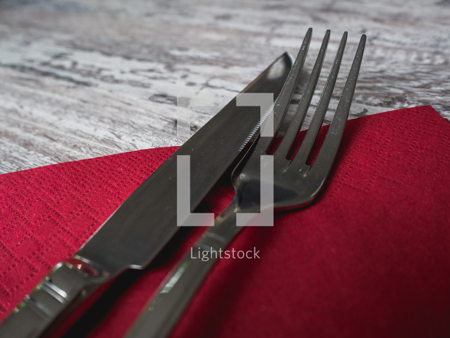 fork and knife 