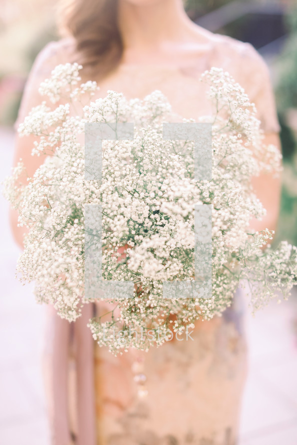 Queen Anne's lace bridal bouquet 