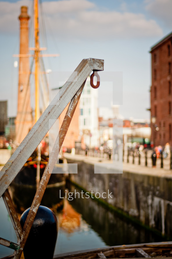 harbor in Liverpool 