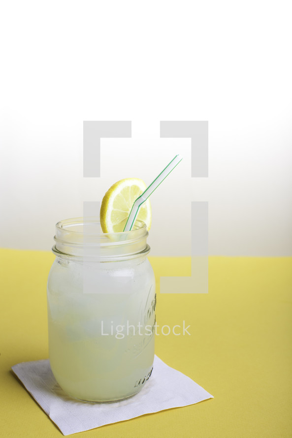 lemonade on a napkin 