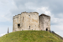 old York Castle in Yorkshire, England 