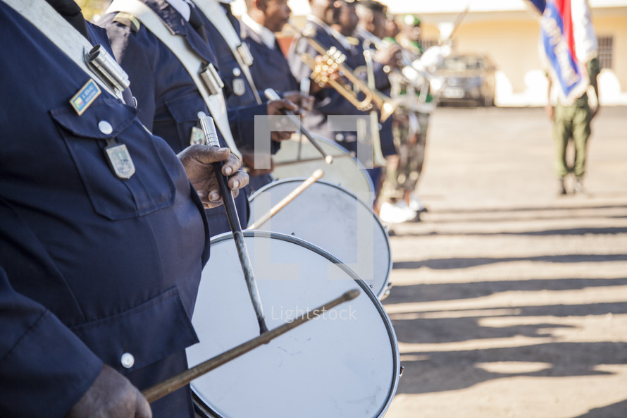 military drummers 