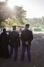 military graduation in Africa 