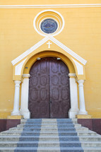 doors to a church entrance 