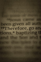 Therefore go
