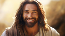 Ai images of smiling jesus christ