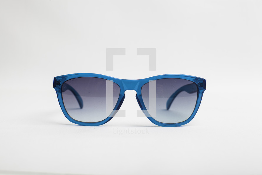 sunglasses against a white background