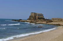 Mediterranean Sea at Caesarea