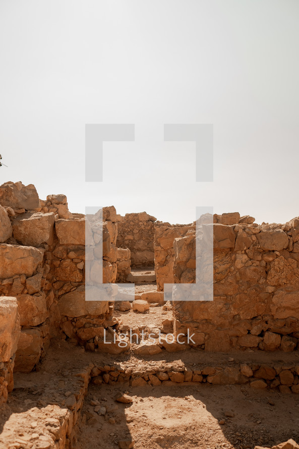 ruins in Israel 