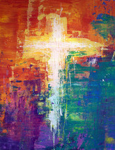 cross painting 