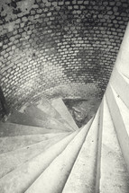 spiraling stairs 