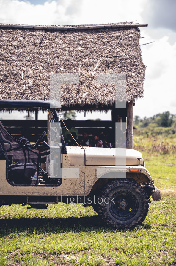 Jeep in Honduras 