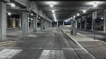 empty parking garage 