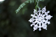 snowflake ornament 