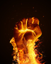 fist through fire 