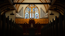 alter and organ pipes 