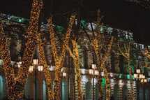 Street illuminations at Christmas