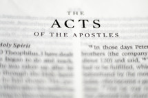 Title of the book of Acts up close