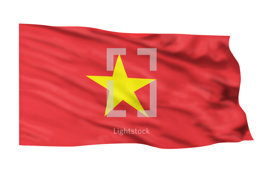 Flag of Vietnam.